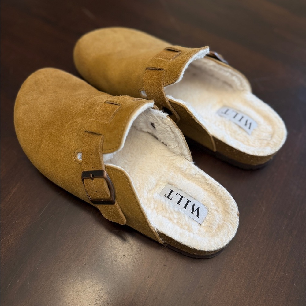 Wilt Tan Suede Loafers